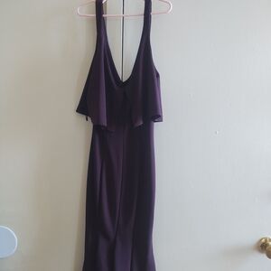 H&M Deep Purple Backless Dress